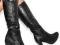wenecjasexy ZNIEWALAJĄCE KOZAKI ka210 BLACK 37