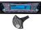 Panel do radia samochodowego AEG Bluetooth Mp 750