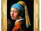 OBRAZ DZIEWCZYNA Z PERŁĄ - VERMEER KOPIA OLEJ40x50