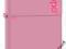 ZIPPO 238ZL Pink Matte w/Zippo Logo+kamienieGRATIS