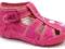 Obuwie wczesnodziecięce dla dziewczynki amarant 24