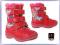 Śliczne zimowe kozaki dla dziewczynki roz. 21