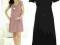 * REWELACYJNA czarna ciążowa SUKIENKA * 36/38