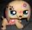 Littlest pet shop LPS duża figurka piesek do dekor