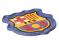 Mata antypoślizgowa samochodowa logo FC Barcelona