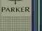 Parker - Naboje do pióra - Różne kolory - 5 szt
