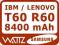 Lenovo T60 T61 R60 Z60 SL300 - FV - !! 8400 mAh !!