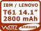 Lenovo T61 T61p T61u R61 T400 - 2800 mAh 4 Cell