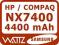HP - nx7400 - nx8220 - 4400 mAh - FV - 14,4v