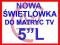 NOWA ŚWIETLÓWKA do matrycy 5"L - 125x75mm