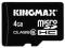Karta Pamięci KINGMAX MicroSD 4GB CLASS 6 Polecam