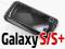 Samsung Galaxy S/S+ | PIANO Black Case Etui +FOLIA