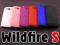 HTC Wildfire S | METALIC RUBBER CASE ETUI + FOLIA