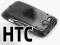 HTC ChaCha oraz Desie HD | PIANO Black Etui +FOLIA