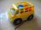 Samochód z klockami żółty super