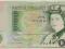 1 FUNT --- BANK OF ENGLAND --- banknot z obiegu --