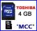 TOSHIBA KARTA PAMIĘCI 4 GB Micro SD HC + ADAPTER