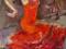 HISTORIA OPOWIADANA TAŃCEM flamenco 120x60 obraz