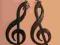 KOLCZYKI KLUCZ WIOLINOWY
