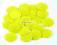 Żetony DUŻE (pchełki) - żółte - pakiet 100 szt.