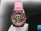Oryginalny zegarek Pink Cookie +saszetka! NOWOŚĆ!!