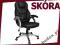 Fotel SZEFA obrotowy biurowy krzesło SKÓRA #BS070