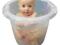 Wiaderko do kąpieli dla niemowląt Tummy Tub niebie
