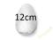 JAJKO JAJKA STYROPIANOWE 12CM - 10SZT NAJTANIEJ !