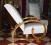 Fotel dwa fotele orzech klasyczne Art Deco
