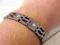 PIĘKNA BRANSOLETA MĘSKA - STAL + CYRKONIE!!!