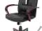 FOTEL BIUROWY Z MASAŻEM  CZARNY ZDROWIE I RELAKS