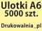 Ulotki A6 - 5000 szt - Dwustronne - Ulotka