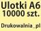 Ulotki A6 - 10000 szt - Dwustronne - Ulotka