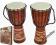 KURS + Bębenek, bęben 60 cm rzezbiony od e-djembe