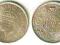 INDIA 1/4 RUPEE 1940 r. Ag UNC RARYTAS /4773AV/