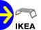NAJTANIEJ IKEA BRADA PODSTAWKA POD LAPTOPA POLKA