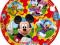 61680 MYSZKA MICKEY TALERZE URODZINOWE 10 SZT 19,5
