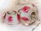 SZKLANY KORALIK MODULOWY ROZOWY PINK CHARM  nr573