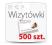 Wizytówki 500 szt. kreda błysk lub mat 350 g/m2