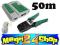 KABEL 50M + ZACISKARKA + TESTER + WTYKI RJ45 RJ11