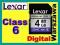 SDHC 4GB PREMIUM 15MB/s CLASS 6 LEXAR *W-WA*