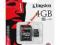 Karta pamieci KINGSTON 4GB microSD TF 2 GB CLASS 4
