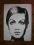 twiggy portret akryl pilsnia 30 x 40  pop art krk