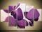 STORCZYK fiolet 3D w Twoim domu HIT obraz malowany