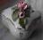 Szkatułka puzderko z różami śliczne hand made
