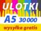 ULOTKI A5 30000 2-stronne 135g FULL KOLOR i JAKOŚĆ