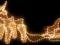 RENIFERY +SANIE lampki choinkowe świąteczne ozdoby
