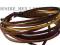 SKÓRZANA BRANSOLETKA skóra, rzemień - H158