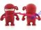 Ciekawy pendrive Ninja 4GB, czerwony