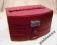 SZKATUŁKA KUFEREK NA BIŻUTERIĘ CZERWONY WYPRZEDAŻ